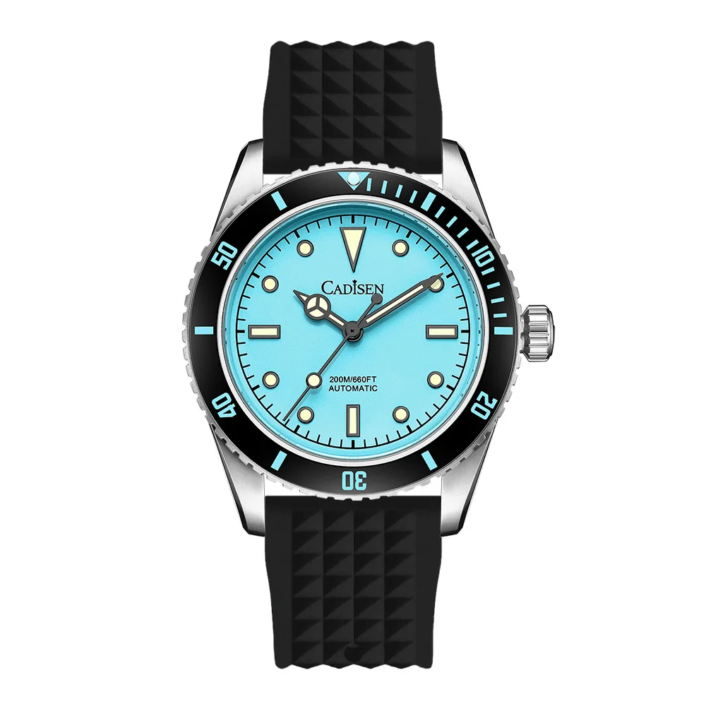 

Top OEM NH35 Tactical Relojsl Uhren Luminous Band Watch Full Automatic Movement Mechanical Wrist Watches For Mens