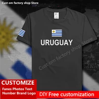 uruguay cotton t shirt custom jersey fans diy name number brand logo high street fashion hip hop loose casual t shirt