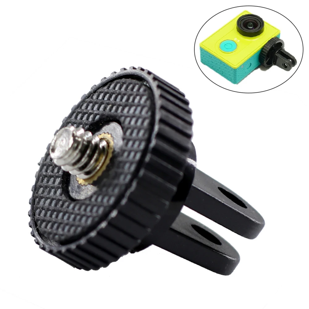 

Tripod Mount Adapter 1/4 Black Screw Head Adapter DSLR DV Accessories Kits Fit for Go Pro Hero Accessory 8 7 6 5