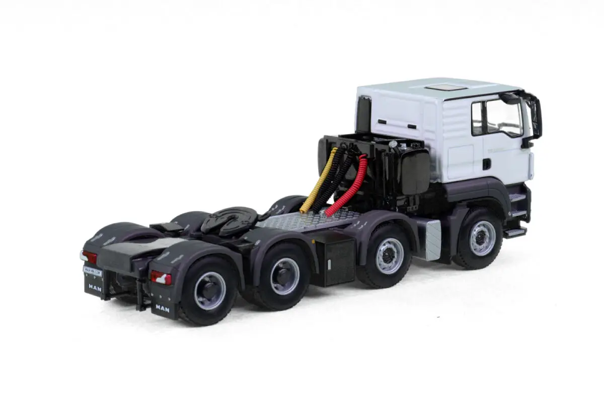 Модель из сплава в подарок WSI масштаб 1:50 MAN TGS L плоская крыша 8X4 тег