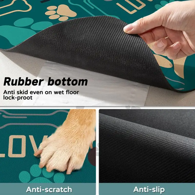Коврик для кормления домашних животных нескользящий коврик из диатомовой грязи