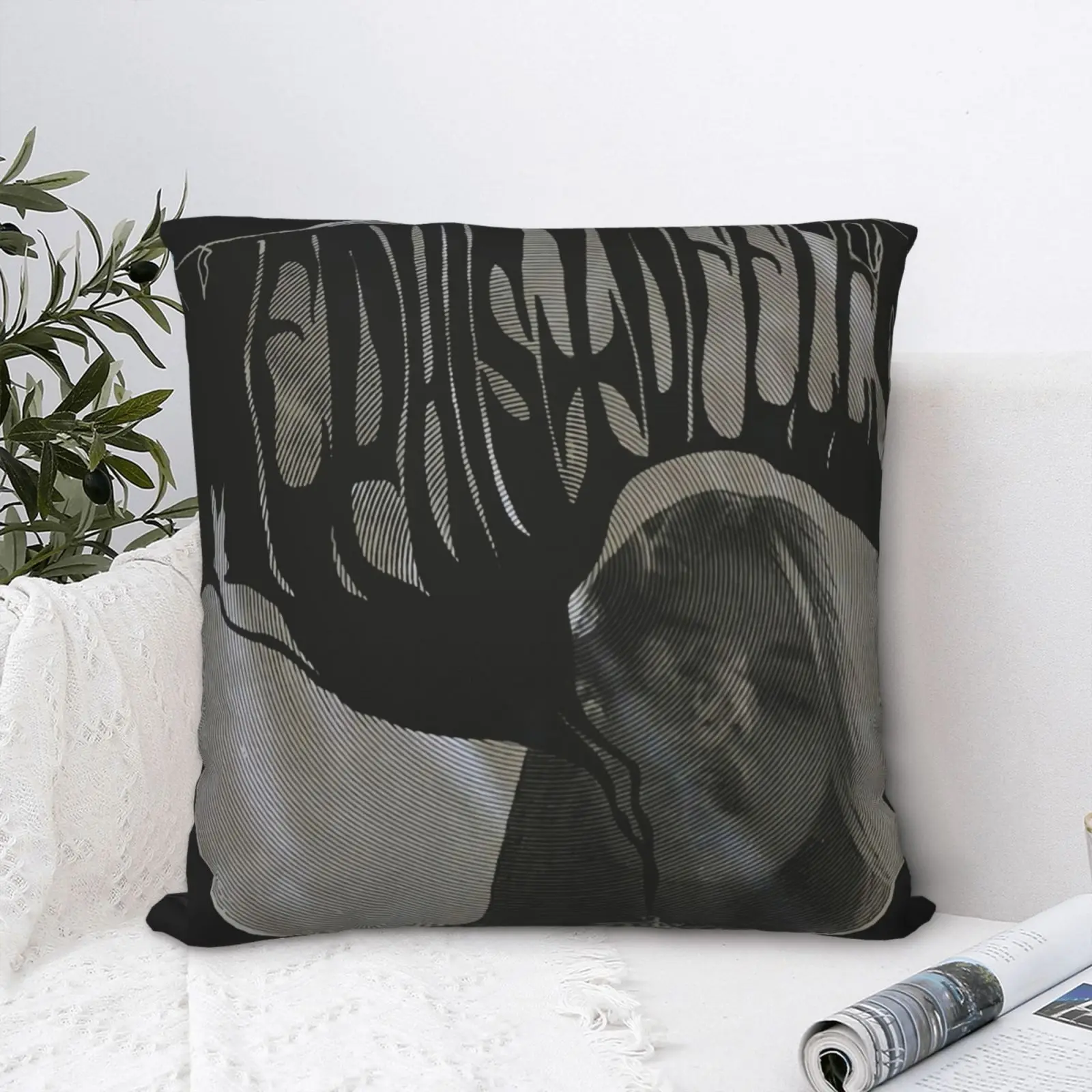 

Mephistofeles Whore Band Kadavar Pillow Case Big Size Kawaii Decorative Pillow Case Personalized Cushions Pillow Case With Zip