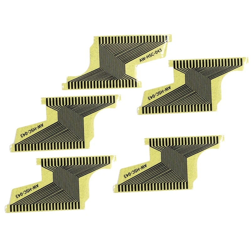 

5Pcs AW-HSC-043 Instrument Cluster Pixel Flat LCD Connector For Opel Corsa Meriva Speedometer Pixel Repair Ribbon Cable Parts
