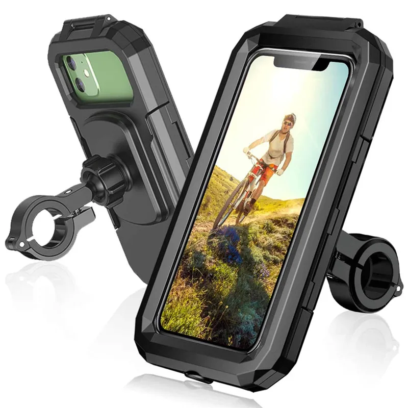 

Untoom Waterproof Bicycle Motorcycle Phone Holder Universal Bike Handlebar Cell Phone Support Cycling Accessories Phone Stand