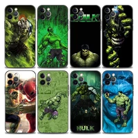 the hulk marvel phone case for iphone 11 12 13 pro max 7 8 se xr xs max 5 5s 6 6s plus soft silicon tpu