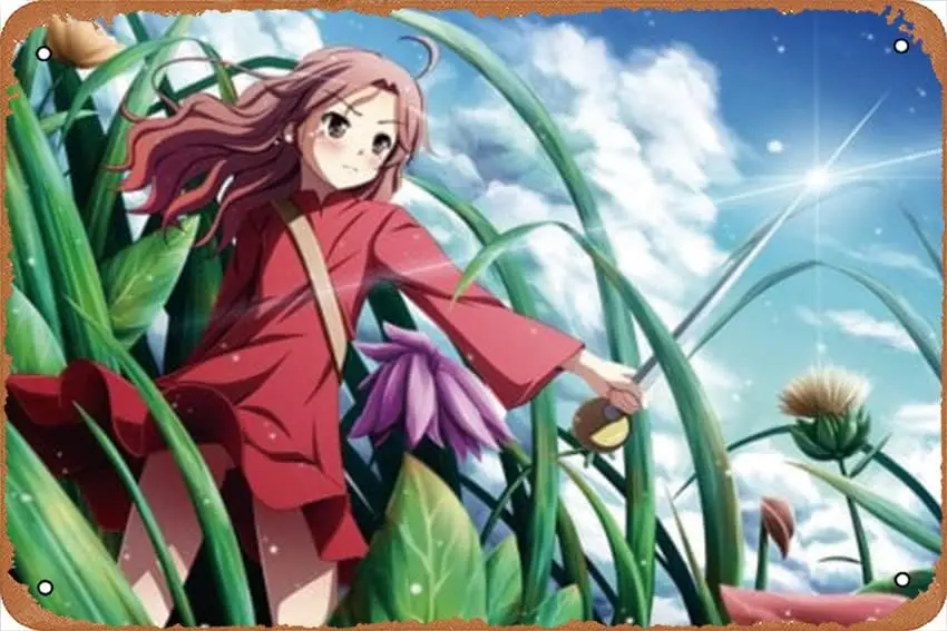 Arrietty аниме искусство винтажный металлический знак плакат ретро жестяная вывеска