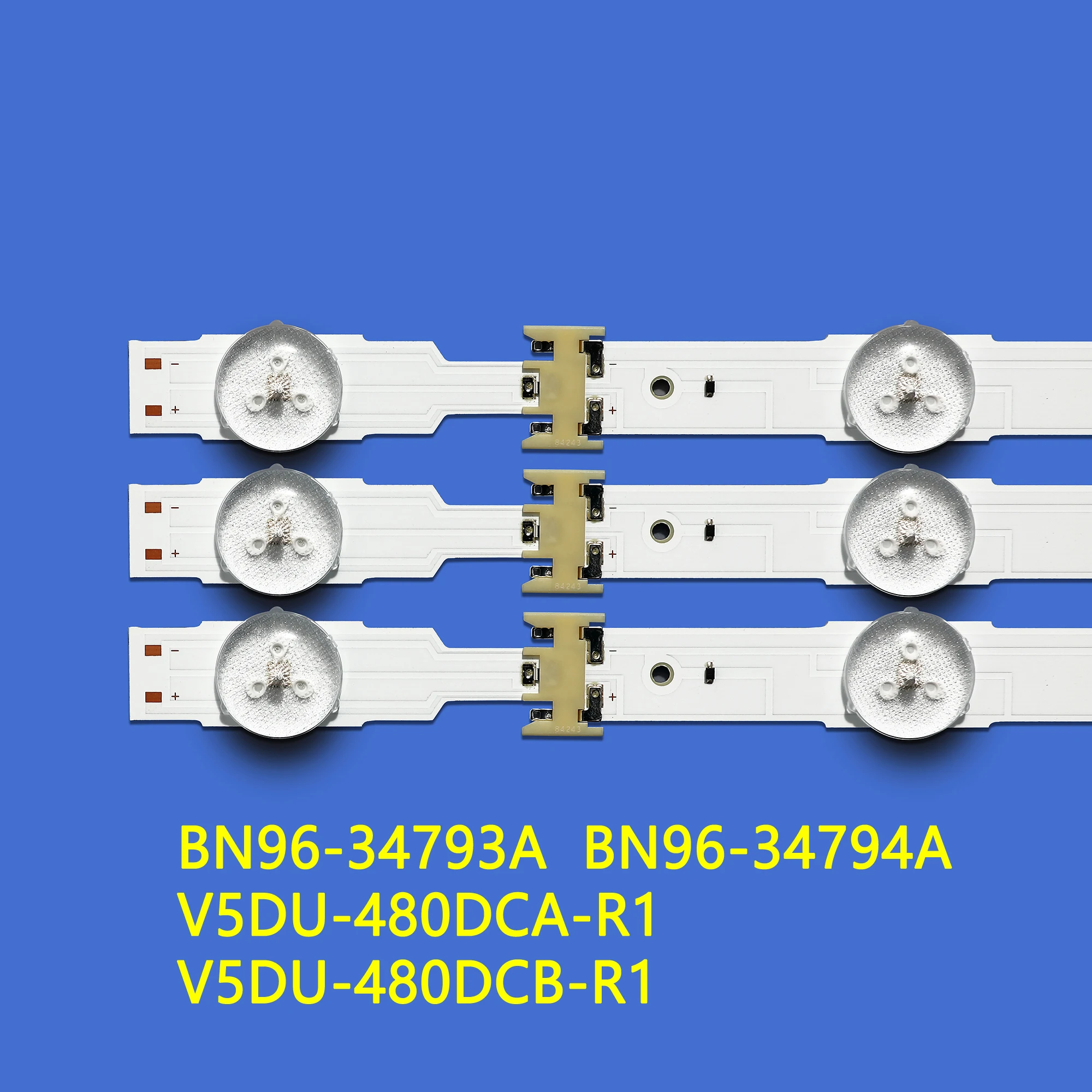 

New 12pcs LED backlight strip for samsung UE48JU6000 BN96-34793A BN96-34794A S_5U75_48_FL_R6 S_5U75_48_FL_L5 LM41-00121G 00121H