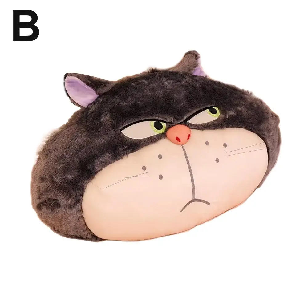 

Мультяшный милый Люцифер Плохой кот, подголовник автомобиля, ремень безопасности, автомобильная подушка для шеи, чехол для ремня безопасности из микрофибры, принадлежности для салона автомобиля