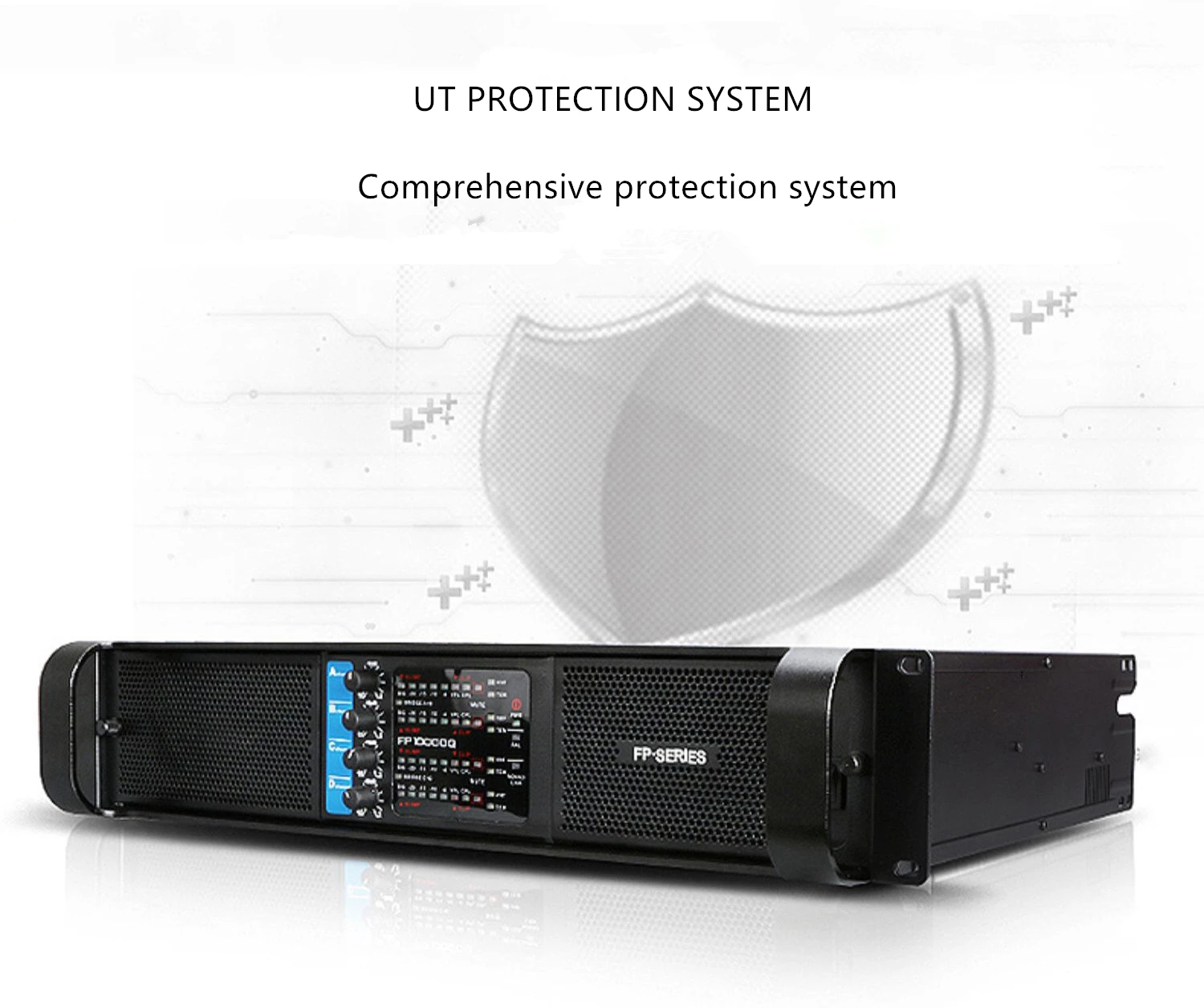 Профессиональный 4-канальный усилитель мощности звука FP10000 4x1350 Вт