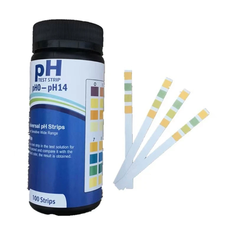 100 шт. тестовые полоски для воды в бассейне ванны пресная/соленая вода