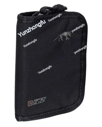 

Портмоне TT RFID B для документов, тонкий бумажник с защитой от кражи и молнией