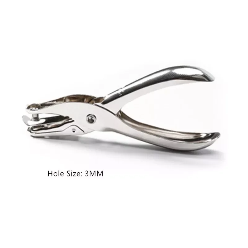 

Металлические плоскогубцы диаметром пор 3/6 мм, Дырокол с одним отверстием, дыроколы для ручной бумаги, скрапбукинга, 1-8 страниц, дырокол для ...