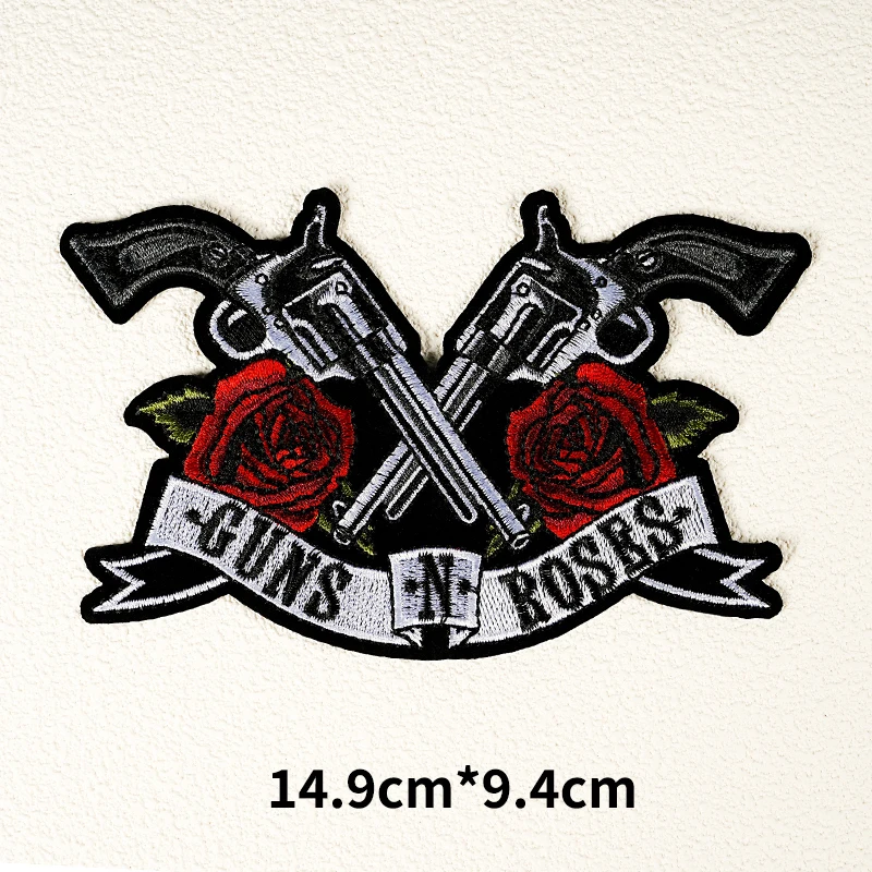 1 шт. патчи с вышивкой в стиле панк лапа орла для езды на велосипеде