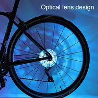 durable soft light usb charging rust resistant bike wheel light for outdoor bike wheel light bicycle hub lights