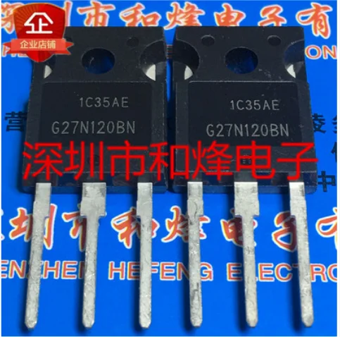 

Бесплатная доставка 30 шт. G27N120BN HGTG27N120BN TO-247 72A1200V