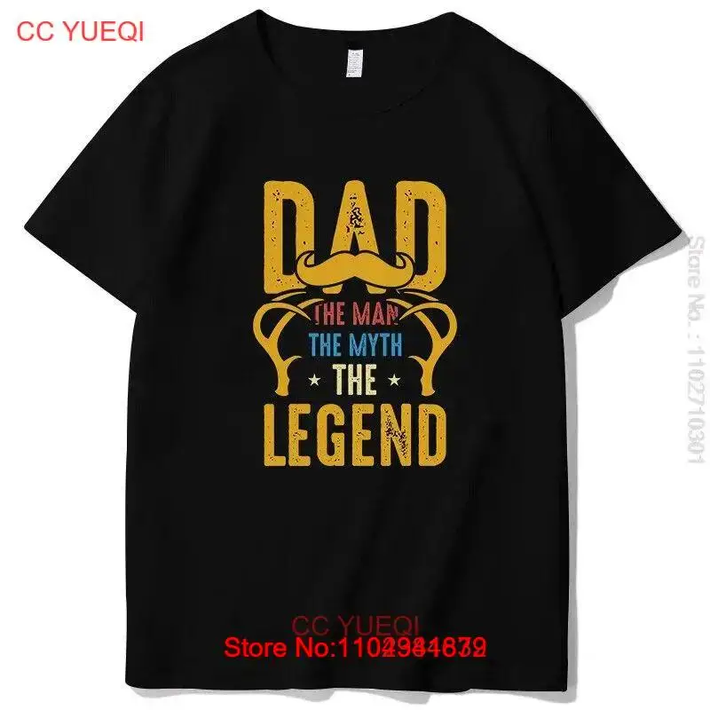 Summer t shirt for men Dad The Man Myth Legend Birthday gift T-shirt sho