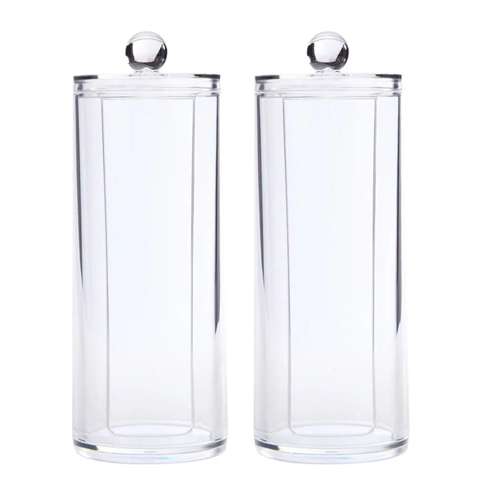 2 шт. кольцо для волос чехол ватных тампонов шарики органайзер держатель