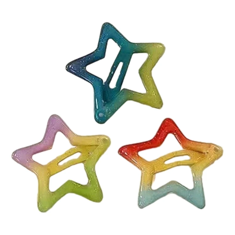 Five-pointed  Hairpin Clip Bb- Clip Bangs Clip Broken Hair Clip