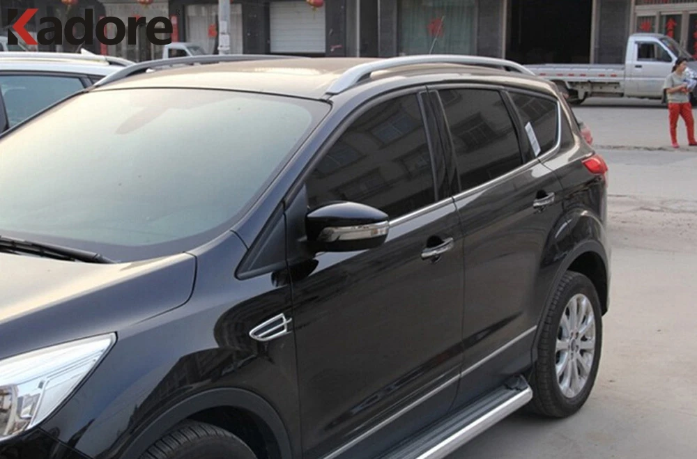 2 шт. хромированные накладки на боковые зеркала заднего вида для Ford Kuga Escape Ecosport 2013