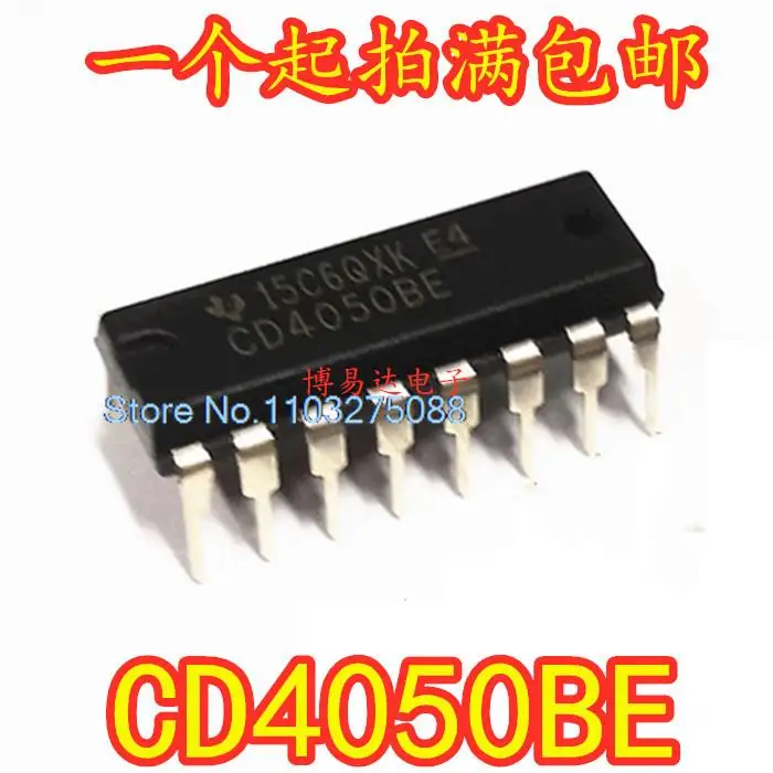 

20 шт./LOP CD4050BE CD4050 DIP16/