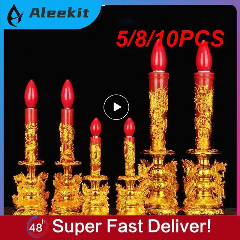 

5/8/10 шт., подсвечники с рисунком дракона Феникса