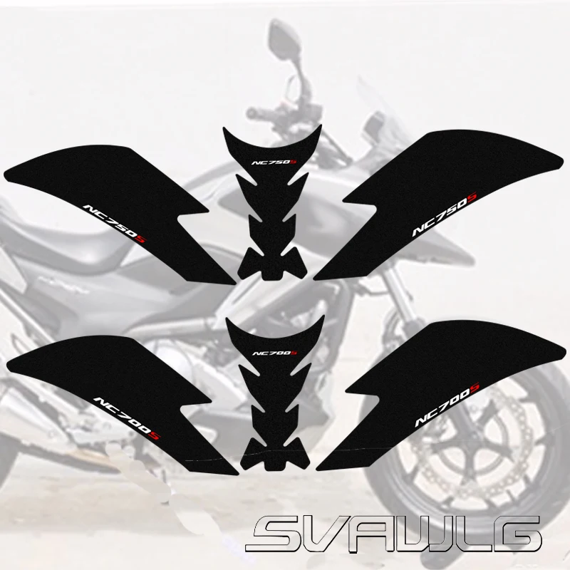 

Protector Anti Slip Tank Pad Sticker Gas Knee Grip Traction Side 3M Decal For HONDA NC700S NC700 S 2010-2013
