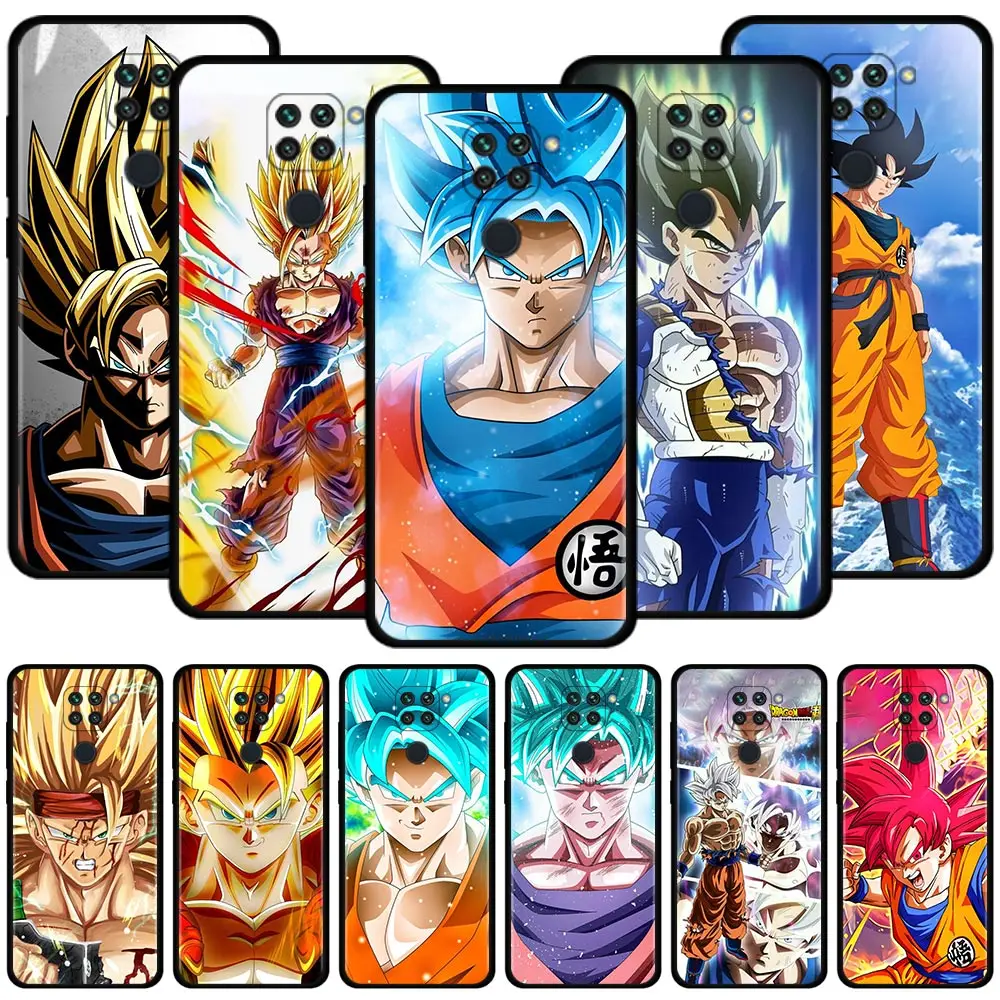 

DRAGON BALL Goku Bardock For Xiaomi Redmi K40 9 9a 9c 10 10c K50 K40s Note 8 10 11 Pro 9S 9T 9 8T 11S 11T Smartphone Coque