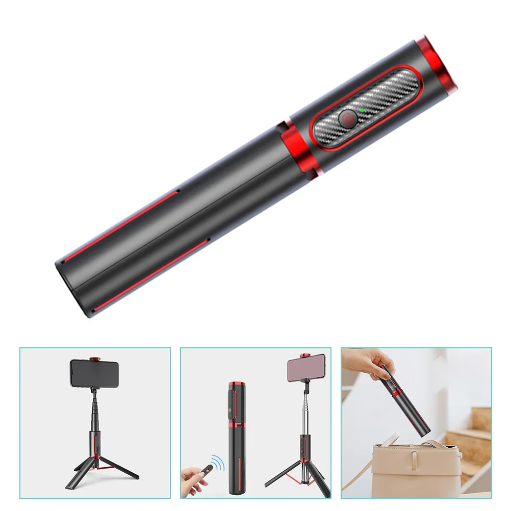 

Selfie Stick Remote Tripod Extendable Stand Travel Accessories Lightweight Pole Duty Heavy Cell Detachable Video