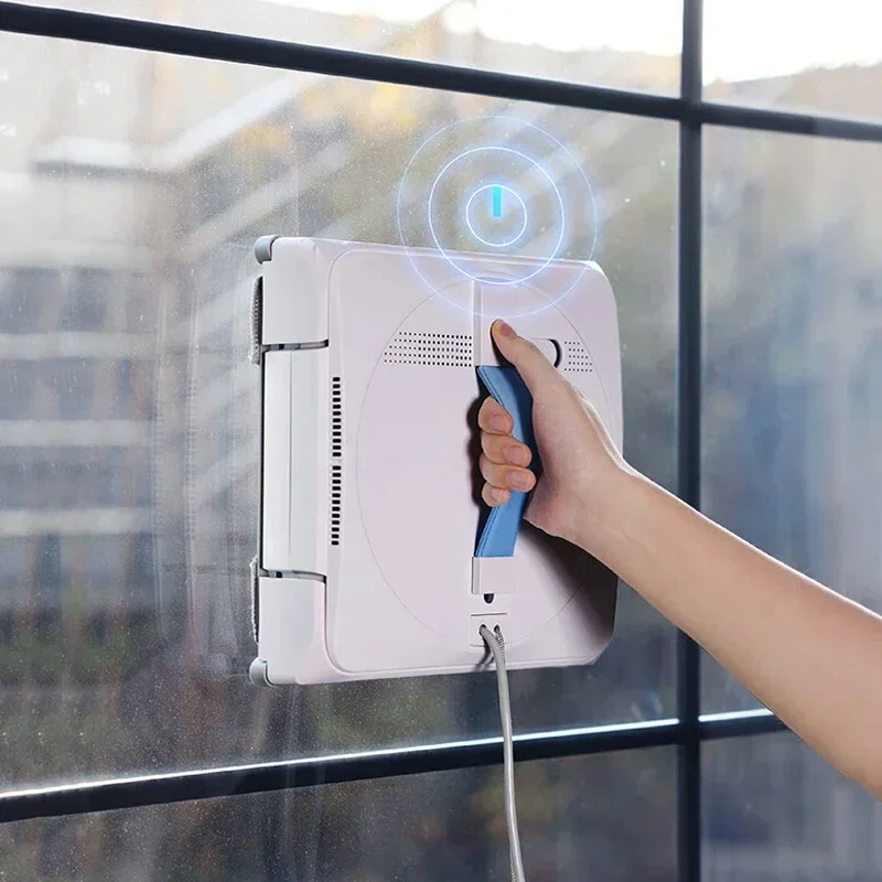 ECOVACS Robot Window Cleaner W1S Dual Water Spray High Vacuum Suction AI Smart Sensor Home Wall Glass Cleaning