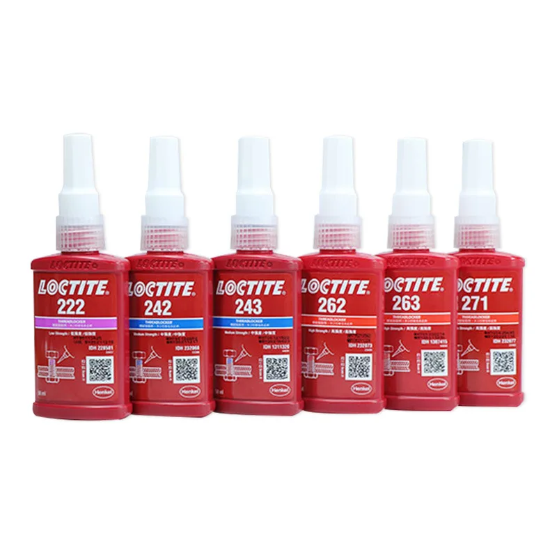 

20pcs New Style Loctite243 262 290 272 277 222 Thread Locking Glue High Strength Seal Anaerobic Glue For All Metal Threads