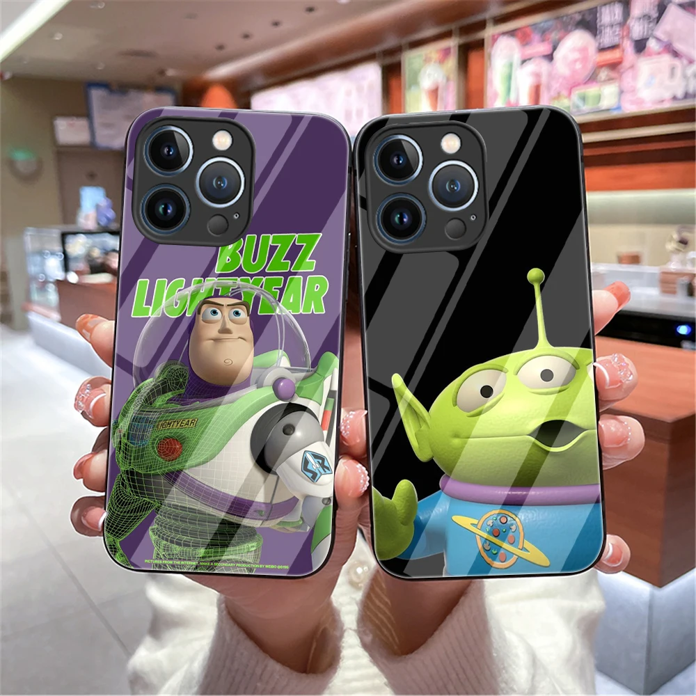 

Cartoon Buzz lightyear Cover for OnePlus Ace 3 3T 5 5T 6 6T 7 7T 8 8T 9 9R 9RT 10 Pro Glass Phone Case