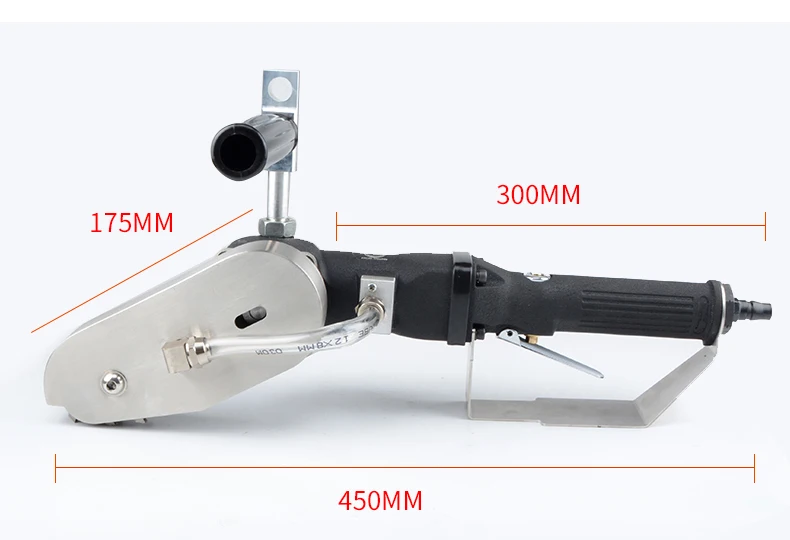 Более дешевый черный воздухозаборник, пила, машина для зачистки бумажных отходов, резак для краев, пневматический инструмент из гофрированного картона