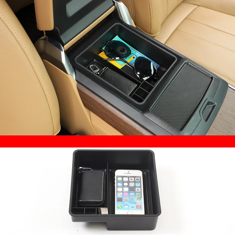 

For Land Rover Range Rover Sport / Vogue Autobiography 2023 Car Central Control Armrest Box Storage Box ABS Storage Accessories