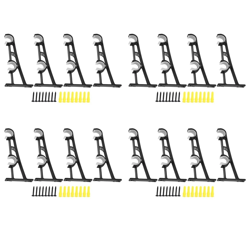 

Комплект из 4-х двойных держателей для карнизов, кронштейны для карнизов, прикрепляются прямо к оконной раме, подвесные кронштейны для карни...