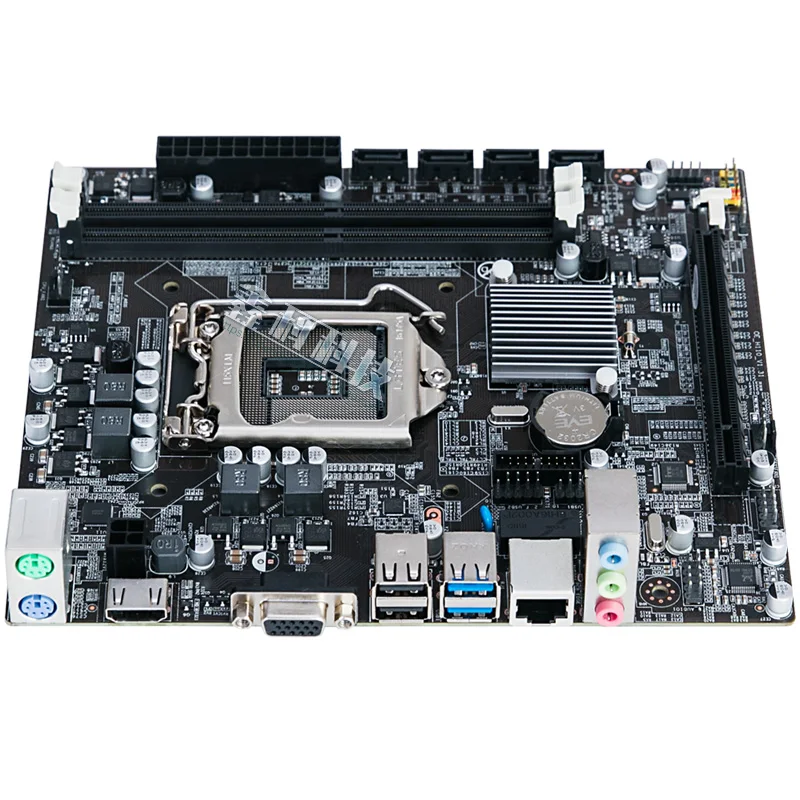 

The new H110 computer motherboard H110-DDR4 supports 6th and 7th generation I3/I5 dual core quad core CPUs
