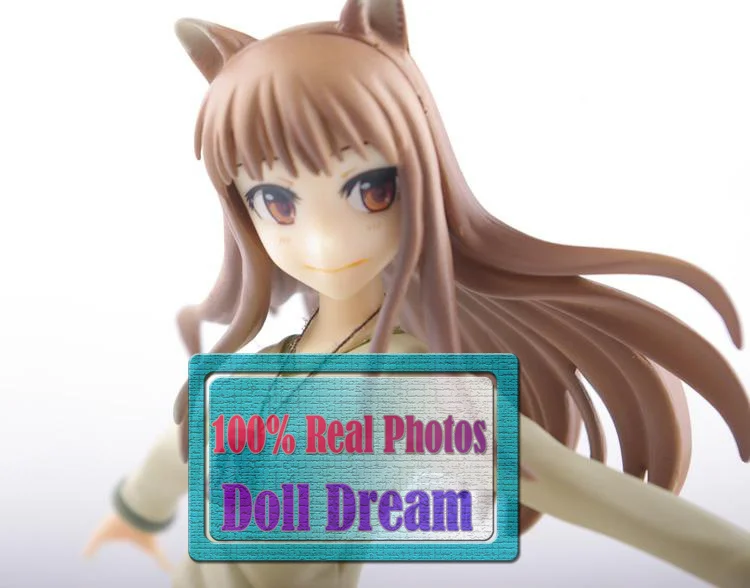 

Japanese 20cm Amine Spice and Wolf Lovey Horo PVC Action Figure Model Toys