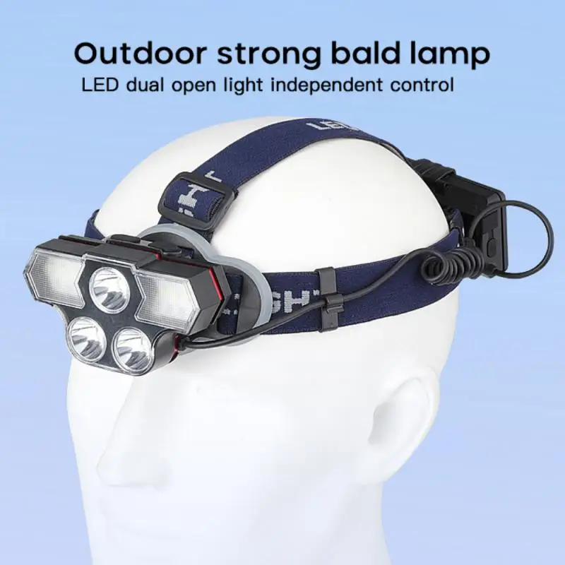 

Multifunctional Outdoor Lighting Portable Usb Charging Hands-free Best-selling Headlamp Versatile Headlamp With Usb Charging