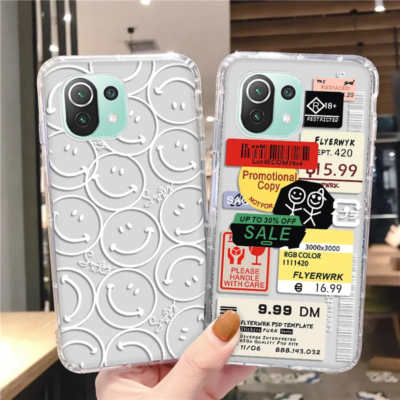 

Soft Case For Xiaomi Poco X3 Pro Case Poco M3 M4 Pro F3 Mi 11 Lite 12 11T Pro Clear Silicone Covers Funda Poco X3 NFC X 3 Case