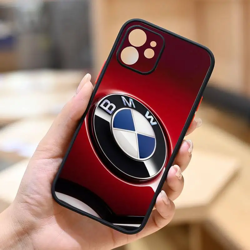 Роскошный автомобильный чехол M-Power для телефона BMW IPhone 12 11 13 Pro Max X XR XS SE2020 6s 7 8 Plus