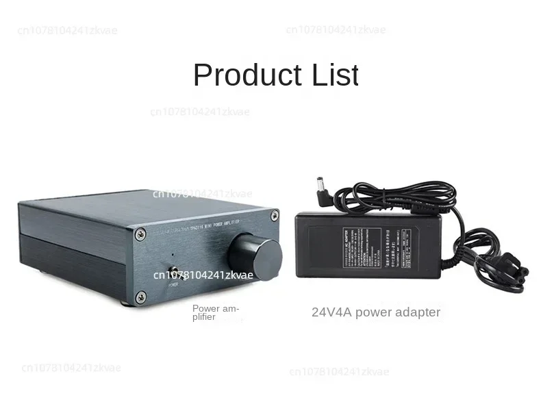 Новый цифровой усилитель мощности BA100 HiFi Class D Audio TPA3116D2 Advanced Mini Home корпуса 200 Вт