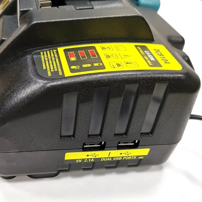 Зарядное устройство DCB104 для Dewalt литиевая батарея с 4 портами 3 А 10 8 В 14 18 в 20 DCB112 DCB115
