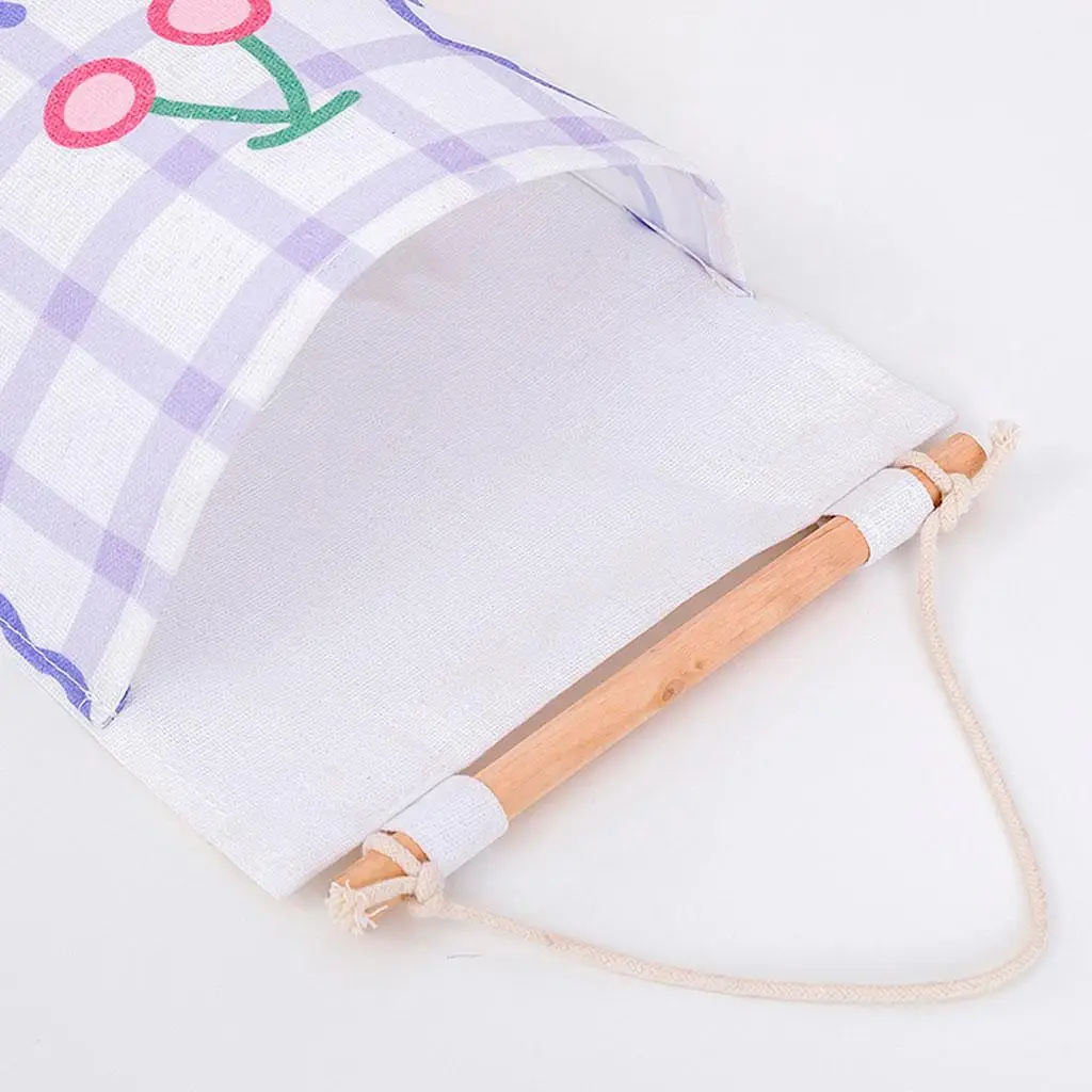 Мультяшная настенная подвесная сумка для хранения с 3 карманами контейнер на