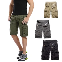 mens overalls shorts multi pocket trousers loose large size mens casual trousers overalls mens five point pants