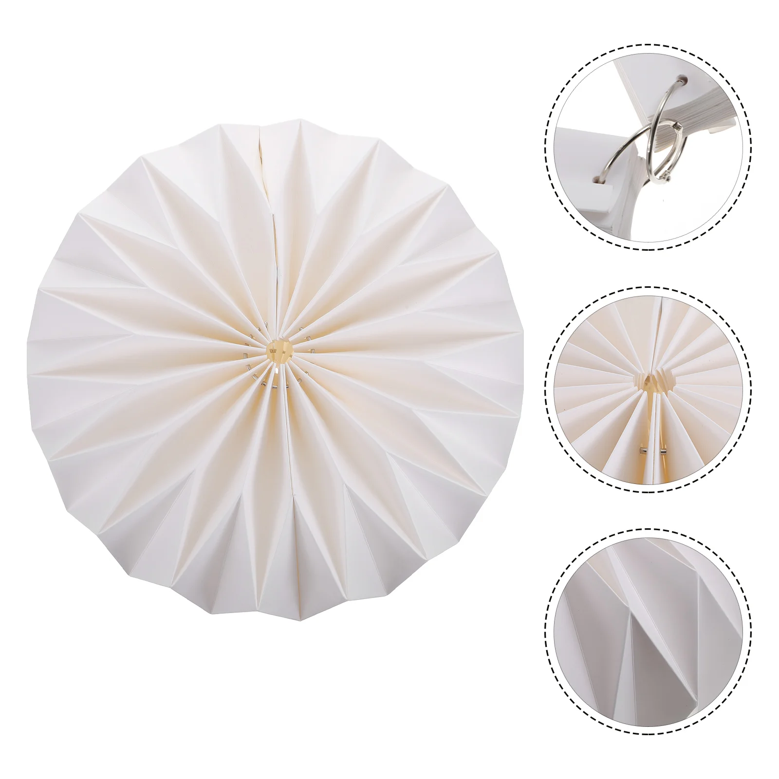 

Origami Lantern Shade Home Décor Hanging Lamp Shades Foldable Rice Paper Magnet Lamps Shades Replacement Wall Light Shades