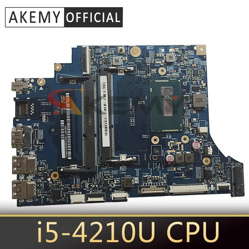 

Akemy laptop Motherboard For ACER Aspire V3-331 i5-4210U Mainboard 13334-1 SR1EF DDR3