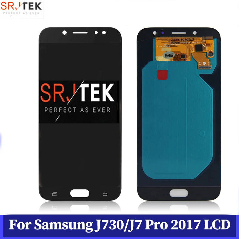 

ЖК-дисплей Super Amoled J730FN/DS для Samsung Galaxy J7 Pro 2017 J730 J730F, ЖК-дисплей и сенсорный экран, дигитайзер, запасные части