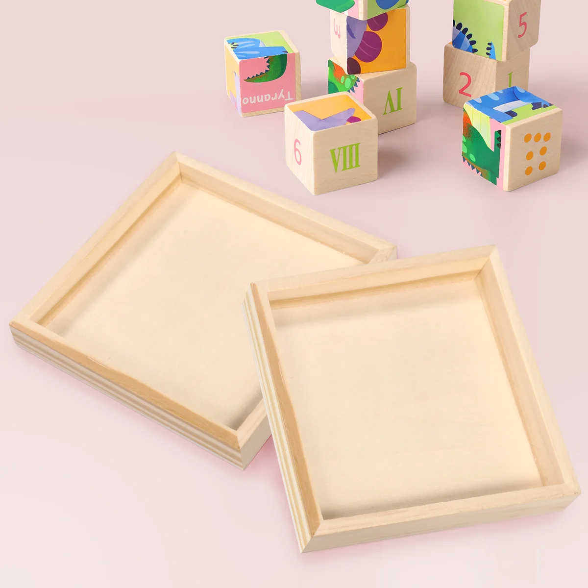 Блюдо-головоломка трехмерный поднос органайзер для шестигранной живописи