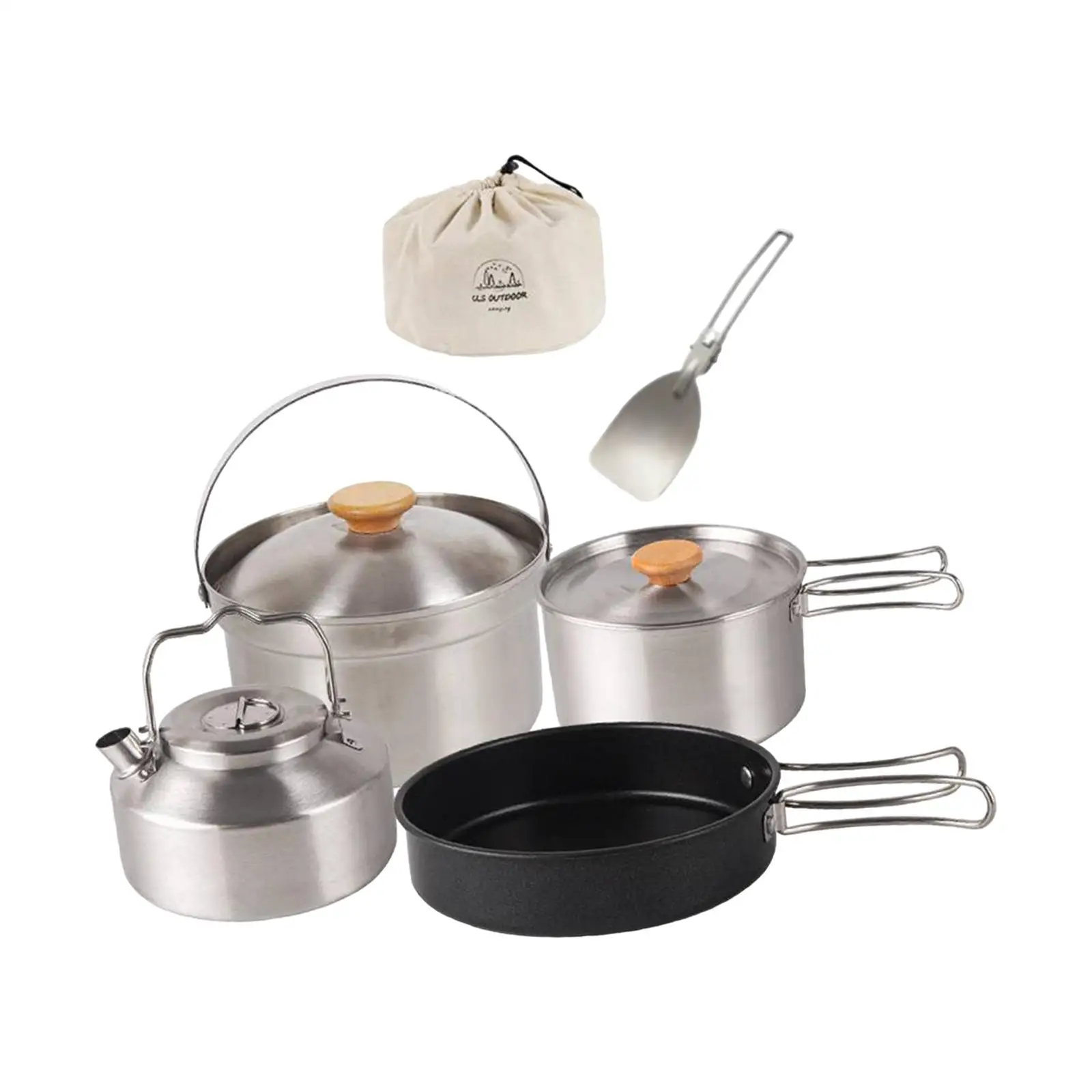 Посуда для кемпинга Cookset Сумка переноски в комплекте пикника альпинизма