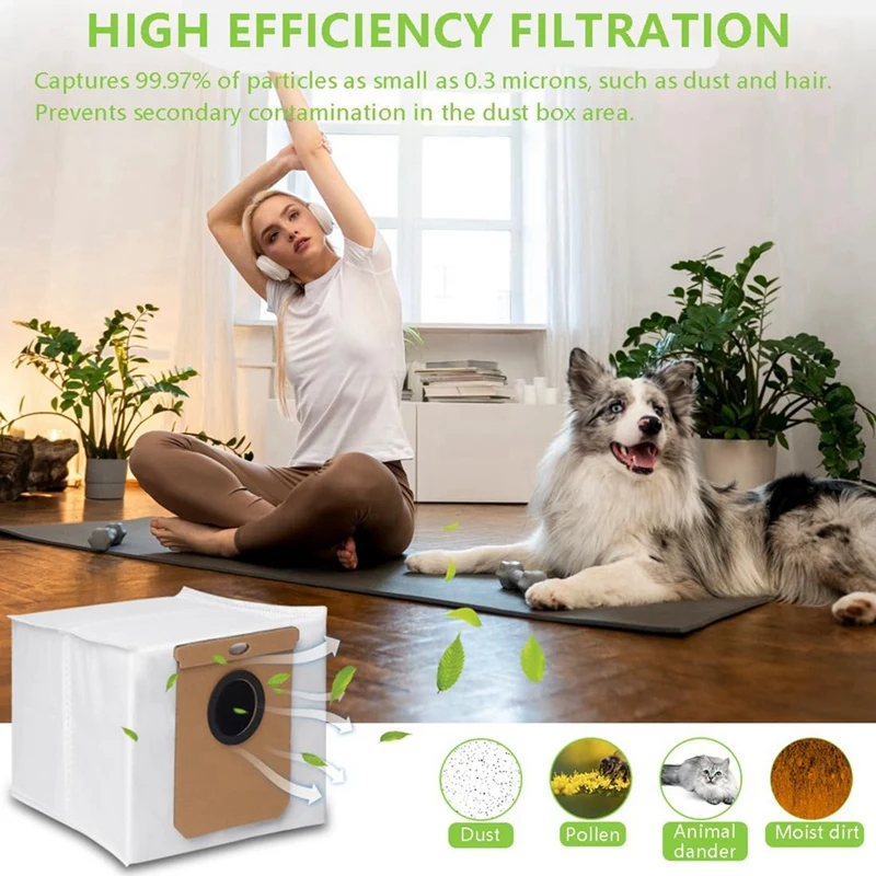 Комплект запасных частей для роботов-пылесосов серии Eufy L60 — 15 шт. в упаковке с