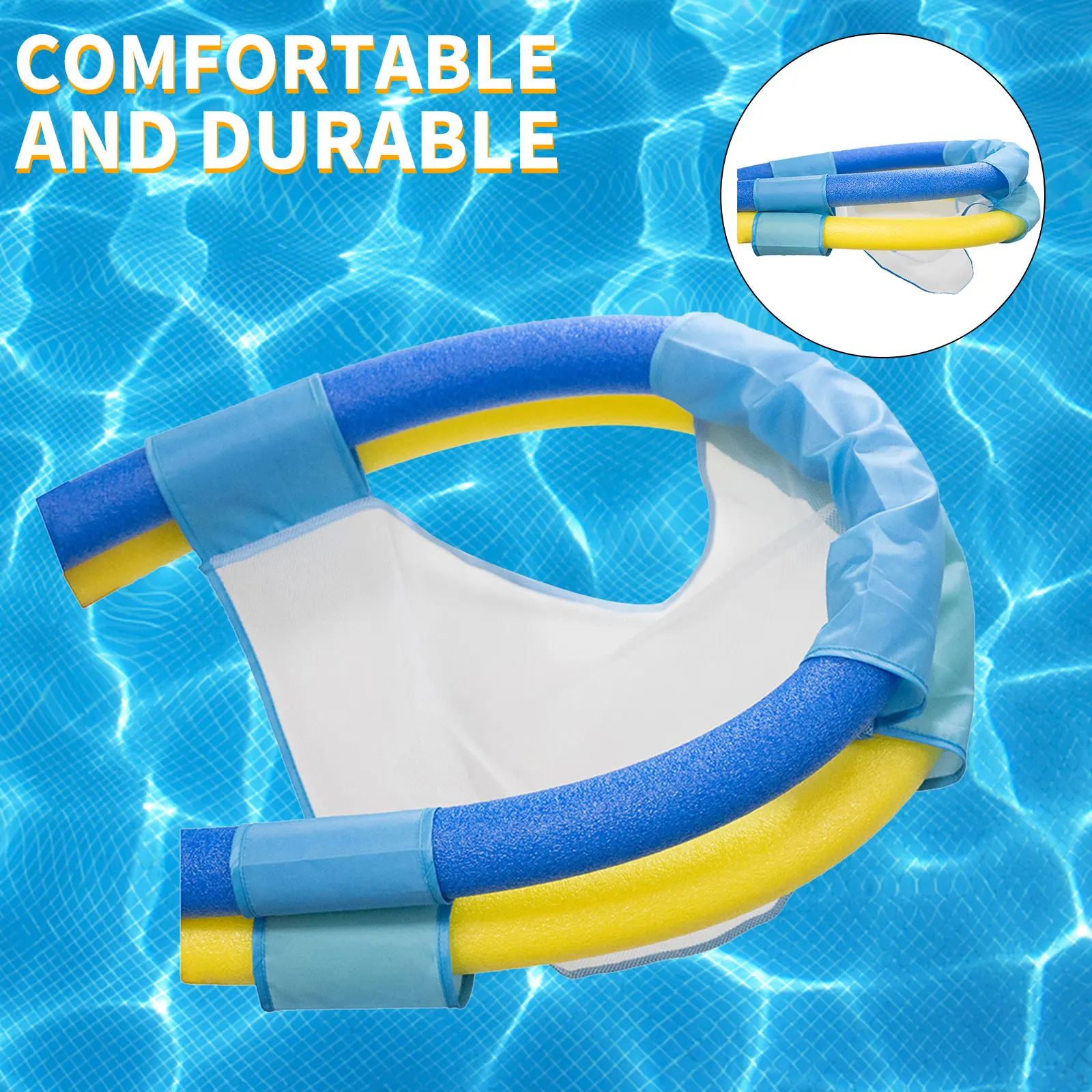 

Надувное складное плавательное оборудование с плавательным рядом, плавающая кровать, наклонное кресло, двойная удочка, бассейн, пляж, плава...